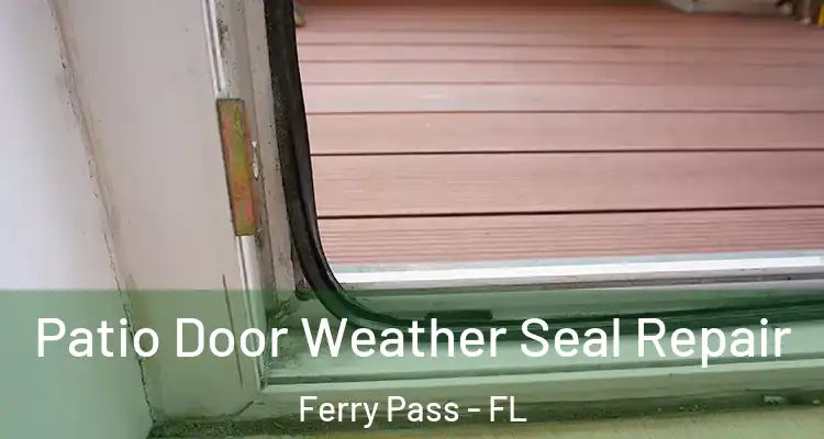 Patio Door Weather Seal Repair Ferry Pass - FL